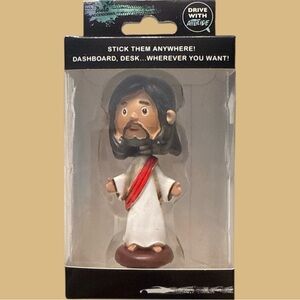 Jesus Bobblehead with Red and White Robe